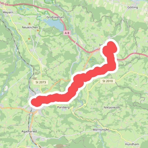 Wanderweg 570 - Miesbach/Irschenberg