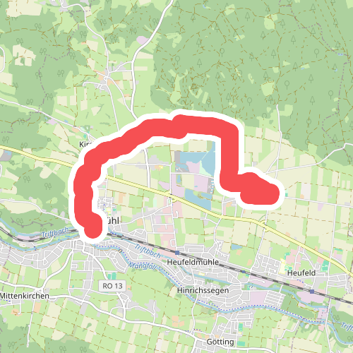 Bruckmühl-Kirchdorf-Weihenlinden-Högling