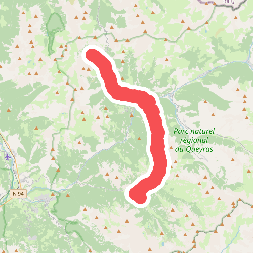 Brunissard - Ceillac · GR5 etappe 95