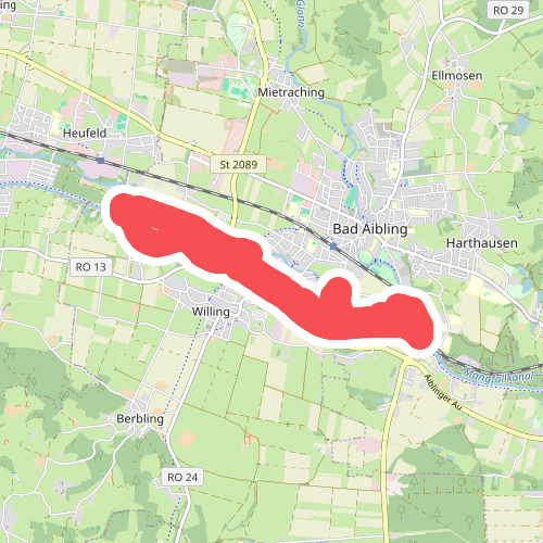 Nordic Walking Rundstrecke 5 - mittel