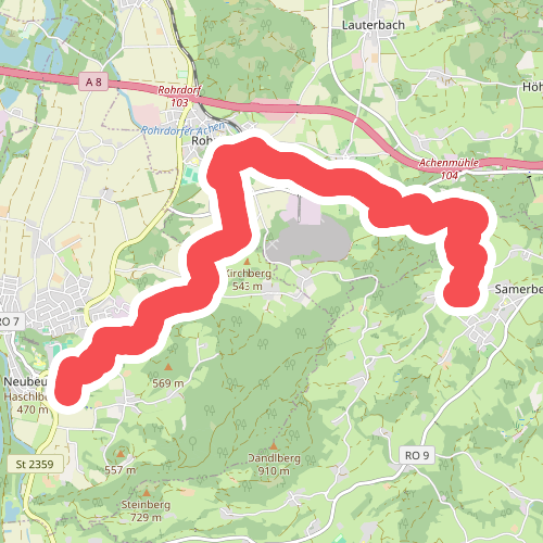 SalzAlpenWeg - SalzAlpenZuweg Rohrdorf