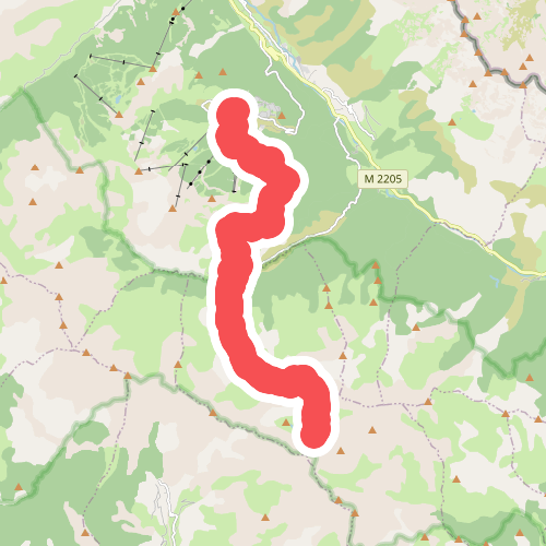 Auron - Combe de Crousette · GR5 etappe 100