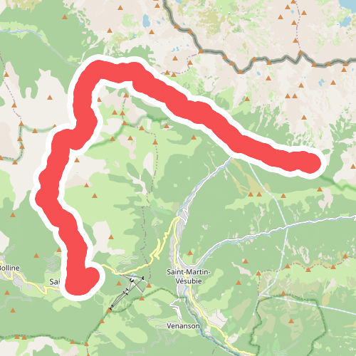 Saint-Dalmas - Boréon · GR5 etappe 103