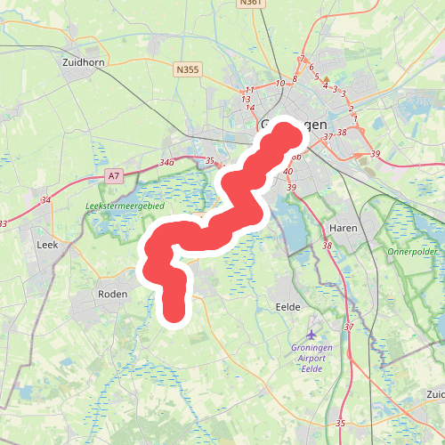 Groningen - Altena · Jacobspad Uithuizen - Hasselt etappe 4