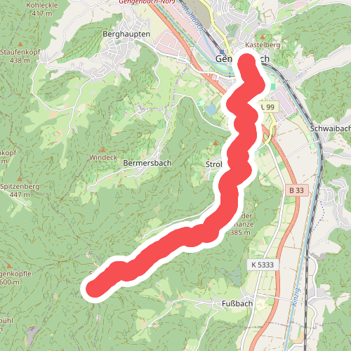 Gengenbach - Rebmesserstein