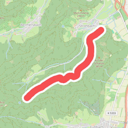 Holdergrund - Strohbachwald