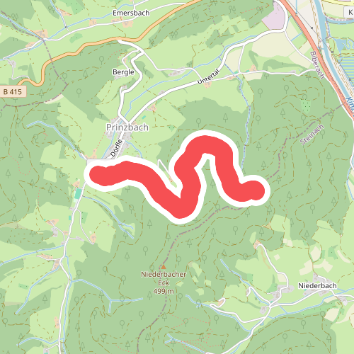 Am Steingrabenkopf - Prinzbach Kirche