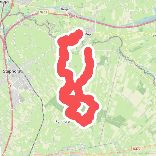 De Wijk - IJhorst · Loop van Reest etappe 2