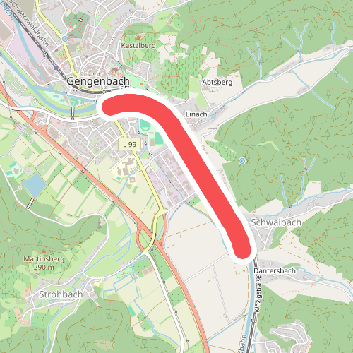 Gengenbach Brückenhäuser - Brücke Schwaibach