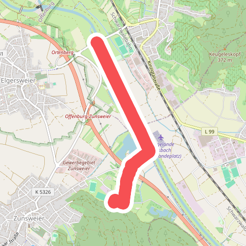 Am Bellenwald - Kinzigdamm Ortenberg