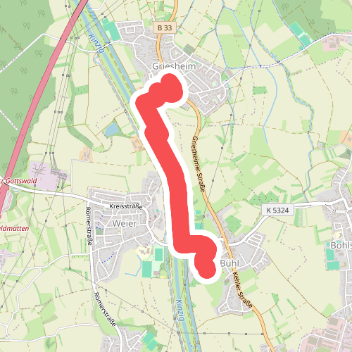 Bühl Kirche - Griesheim Kirche