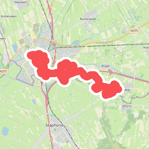 Meppel - de Wijk · Loop van Reest etappe 1