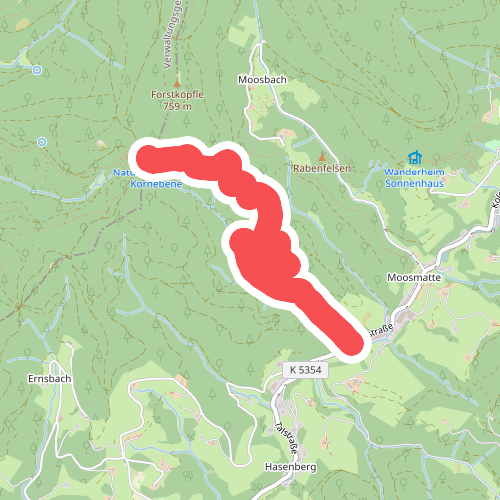 Bechtenbach - Kornebene