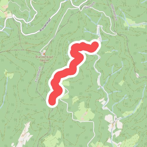 Abzweig Hohlengrund - Am Ballenkopf