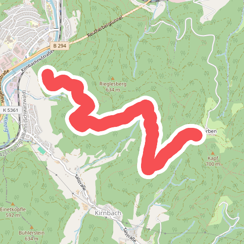 Horbensattel - Gelgenbühl