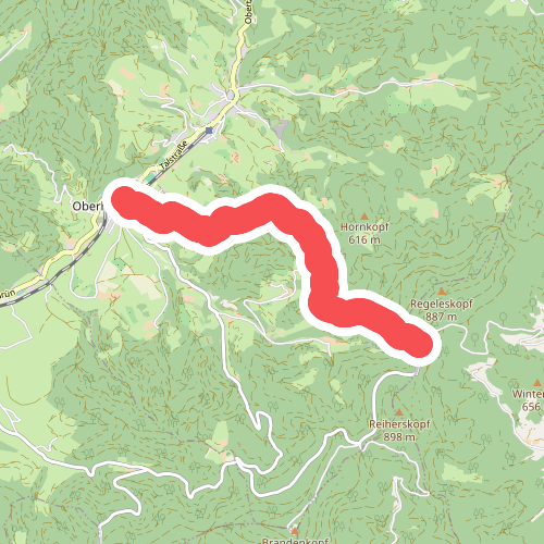Oberharmersbach - Kreuzsattel