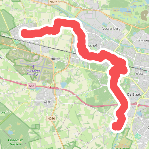 Riel - Rijen · Oranje Nassaupad etappe 4