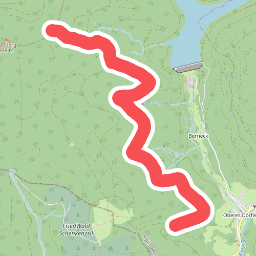 Burgwaldhöhe - Roßbergsteige