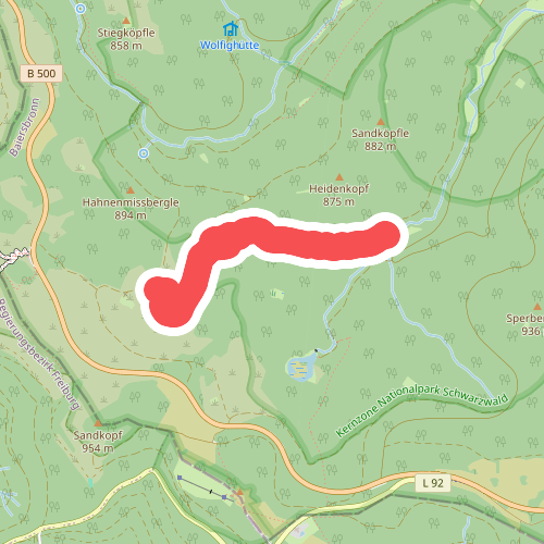 Hahnenmisse - Spaltbächle