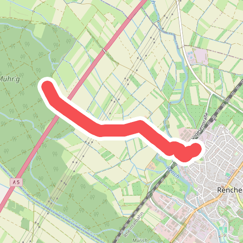 Förstel - Renchen Bahnhof