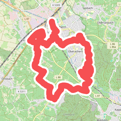 Dreikirschenweg Großer Rundweg