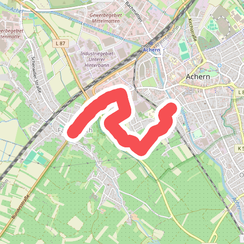 Fautenbach Rathaus - Achern Krankenhaus