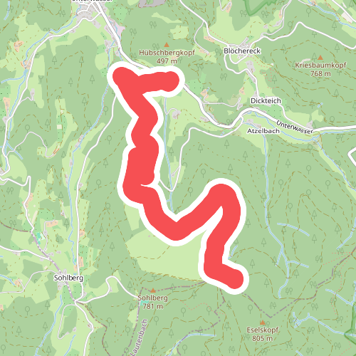 Eselsbrunnen - Unterwasser Benz-Mühle