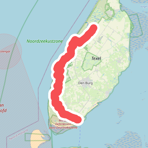 't Horntje - de Slufter · Texelpad etappe 1