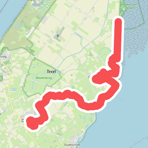 De Wezenputten - Den Burg · Texelpad etappe 3