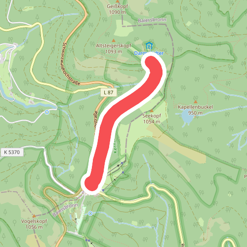 Skilift Darmstädter Hütte - Skilift Ruhestein
