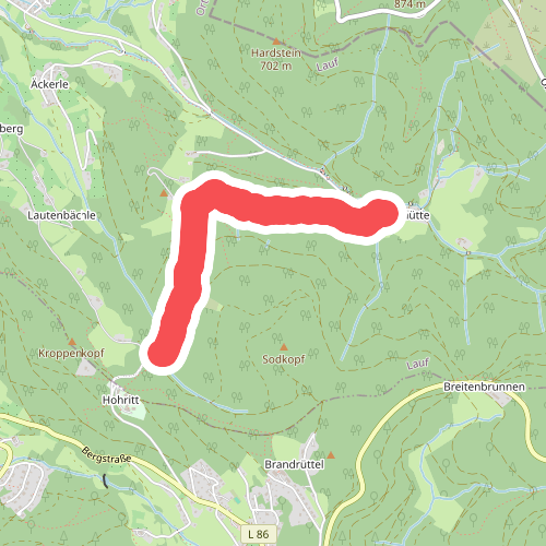 Oberes Lautenbächle - Spitzbuckelbrunnen