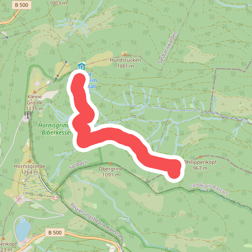 Balzgänger - Ochsenstall Abzweig