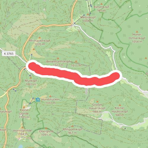 Aschenplatz - Unterstmatt Tanne