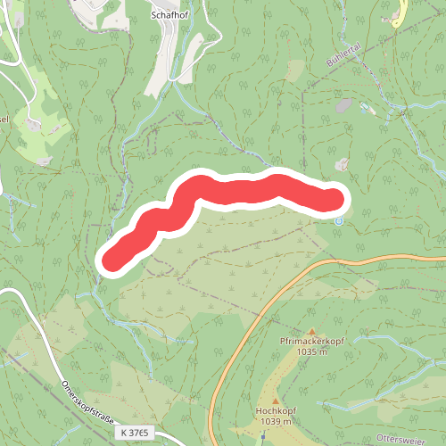 Kappler Wald-Hütte - Mühlstein