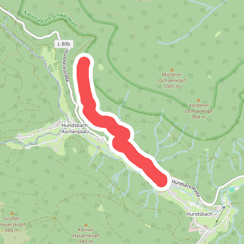 Birkenaustraße - Weiherbrücke
