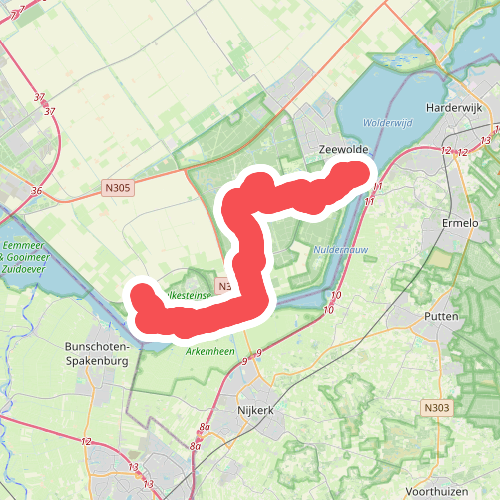 Eemhof - Zeewolde · Wandelroute van A tot Z etappe 4