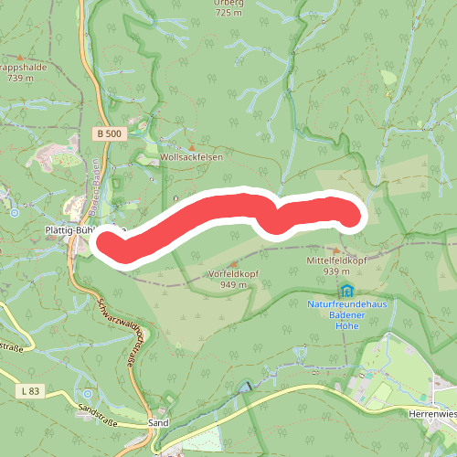 Am Wildnispfad - Brautstein