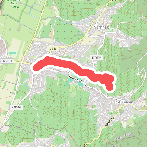 Steinbach Postplatz - Über dem Schlossberg