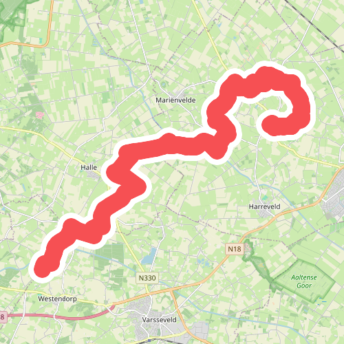 Westendorp - Zieuwent · Wandelroute van A tot Z etappe 12