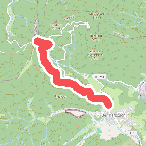 Rote Lache - Oberrain