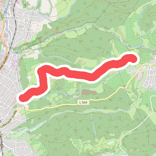 Aufgang zum Bergle - Haus Metsko