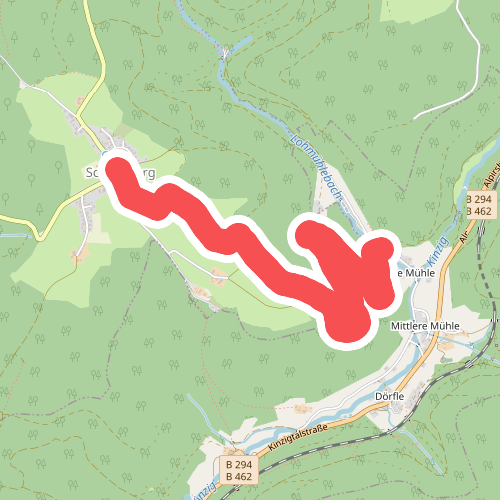 Schömberg Rathaus - Lohmühletal
