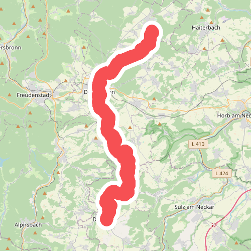 Pfalzgrafenweiler - Dornhan