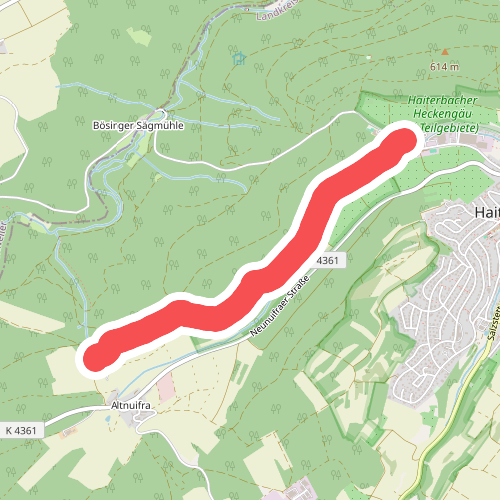Friedhof Altnuifra - Stauchwiesen