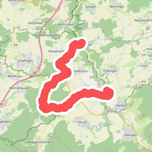 Äußerer Alternativweg - Bad Imnau - Weildorf