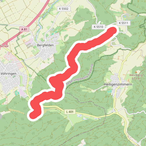 roter Punkt Keltental - Bernstein