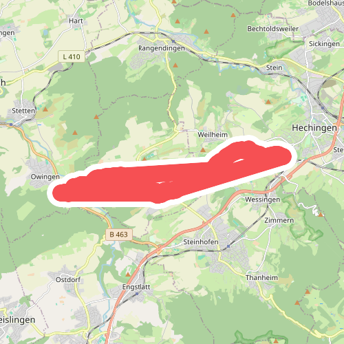 blaues Plus Owingen - Grosselfingen - HW3