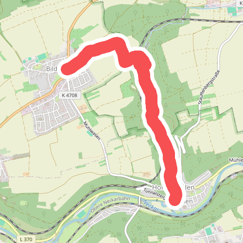 Mühlen Schloss - Bildechingen Ortsmitte