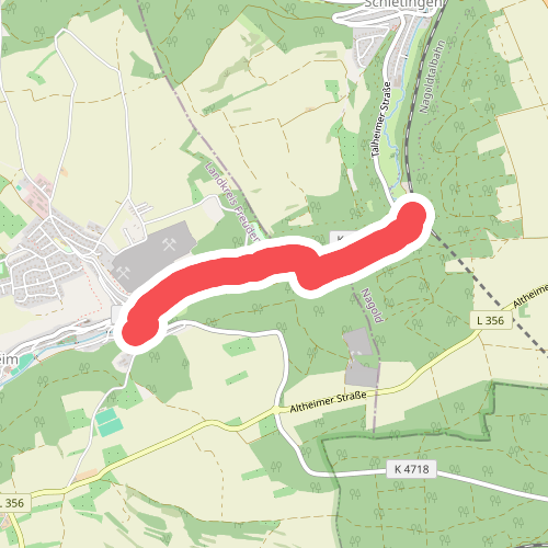 Talheim Hochdorfer Str. - Beim Tunnel