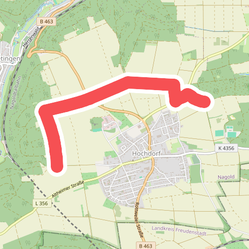 Hauäcker - Talsteige